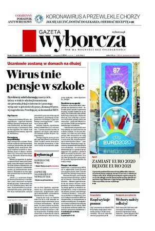 Gazeta Wyborcza Białystok 65/2020