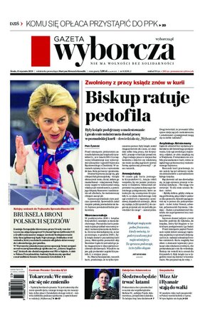 Gazeta Wyborcza Bydgoszcz 11/2020