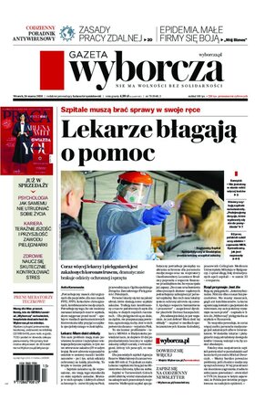 Gazeta Wyborcza Częstochowa 70/2020