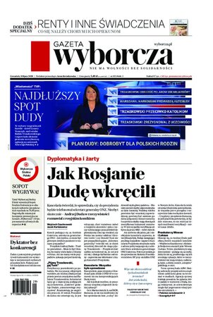 Gazeta Wyborcza Kraków 165/2020