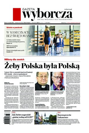 Gazeta Wyborcza Kraków 205/2020