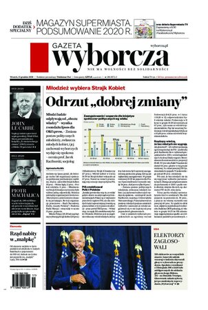 Gazeta Wyborcza Kraków 293/2020
