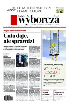 Gazeta Wyborcza Łódź 170/2020