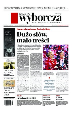 Gazeta Wyborcza Łódź 39/2020
