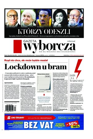 Gazeta Wyborcza Olsztyn 255/2020