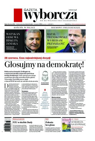 Gazeta Wyborcza Opole 148/2020