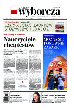 Gazeta Wyborcza Poznań 199/2020