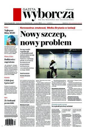Gazeta Wyborcza Radom 299/2020