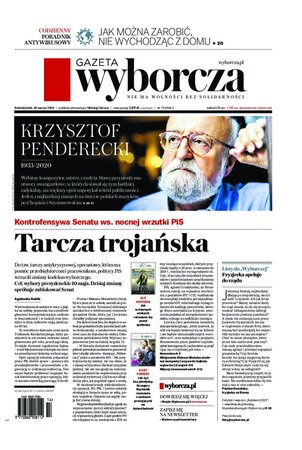 Gazeta Wyborcza Rzeszów 75/2020