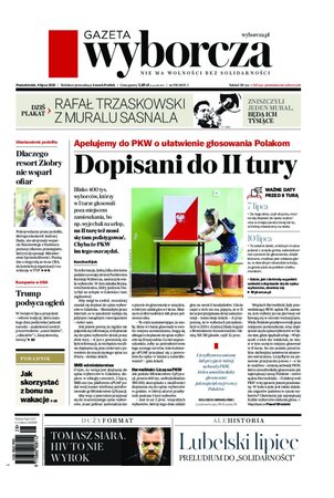 Gazeta Wyborcza Toruń 156/2020