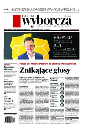 Gazeta Wyborcza Wrocław 152/2020