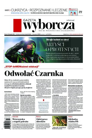 Gazeta Wyborcza Zielona Góra i Gorzów Wielkopolski 270/2020