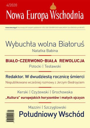 Nowa Europa Wschodnia 4/2020