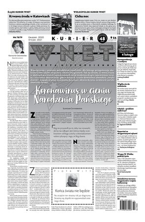 Kurier WNET Gazeta Niecodzienna 12/2020-1/2021