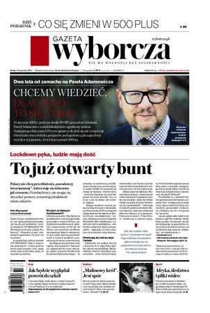 Gazeta Wyborcza Katowice 9/2021
