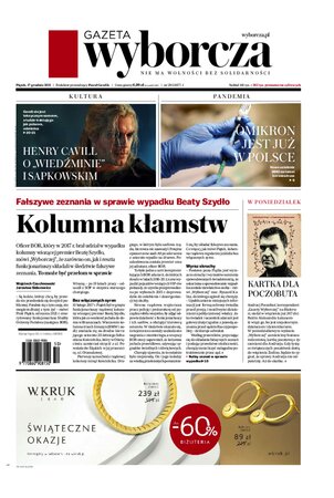 Gazeta Wyborcza Kraków 293/2021