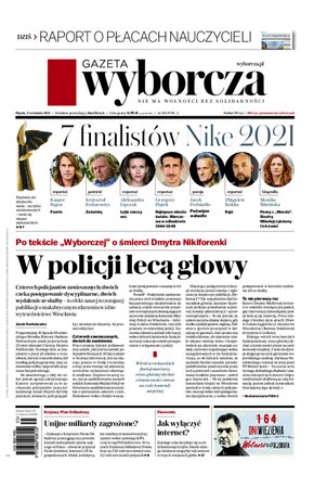 Gazeta Wyborcza Olsztyn 205/2021