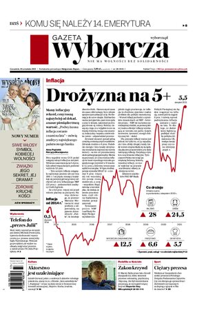Gazeta Wyborcza Olsztyn 216/2021