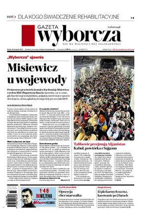 Gazeta Wyborcza Szczecin 191/2021