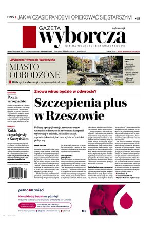 Gazeta Wyborcza Zielona Góra i Gorzów Wielkopolski 80/2021
