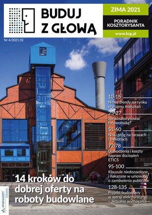 Buduj z Głową. Poradnik Kosztorysanta 4/2021