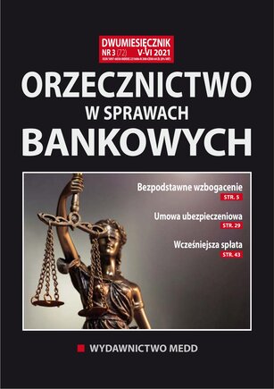 Orzecznictwo w sprawach bankowych 3/2021