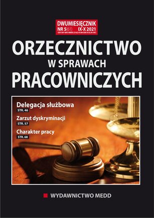 Orzecznictwo w sprawach pracowniczych 5/2021