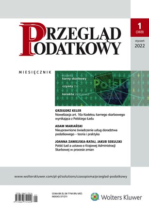 Przegląd Podatkowy 1/2022
