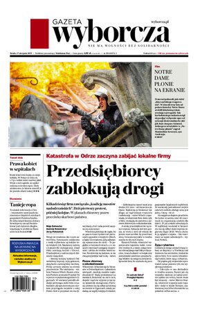 Gazeta Wyborcza Olsztyn 190/2022