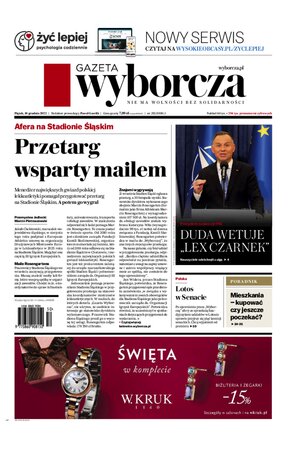 Gazeta Wyborcza Olsztyn 292/2022