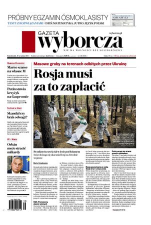 Gazeta Wyborcza Zielona Góra i Gorzów Wielkopolski 218/2022