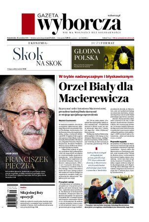 Gazeta Wyborcza Zielona Góra i Gorzów Wielkopolski 224/2022