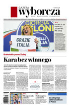 Gazeta Wyborcza Zielona Góra i Gorzów Wielkopolski 225/2022