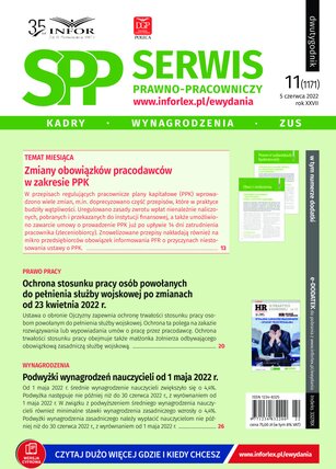 Serwis Prawno-Pracowniczy 11/2022