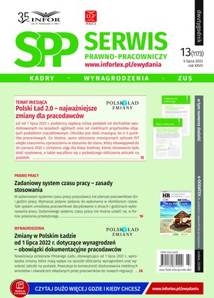 Serwis Prawno-Pracowniczy 13/2022