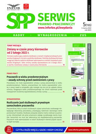 Serwis Prawno-Pracowniczy 5/2022