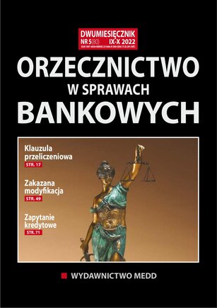 Orzecznictwo w sprawach bankowych 5/2022