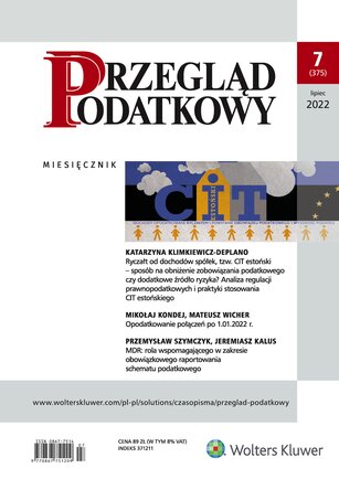 Przegląd Podatkowy 7/2022