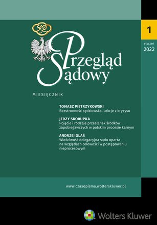 Przegląd Sądowy 1/2022