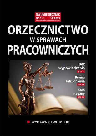 Orzecznictwo w sprawach pracowniczych 1/2023
