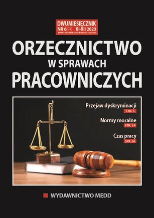 Orzecznictwo w sprawach pracowniczych 6/2023