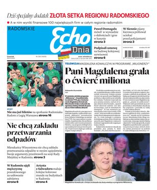 Echo Dnia Świętokrzyskie 250/2023