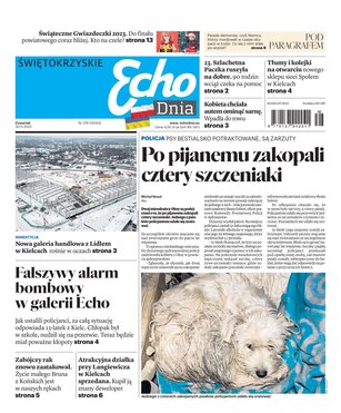 Echo Dnia Świętokrzyskie 278/2023