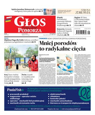 Głos Dziennik Pomorza Głos Pomorza 166/2023