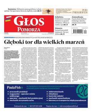 Głos Dziennik Pomorza Głos Pomorza 173/2023