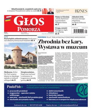 Głos Dziennik Pomorza Głos Pomorza 177/2023