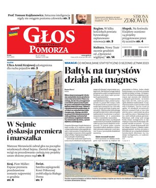 Głos Dziennik Pomorza Głos Pomorza 277/2023