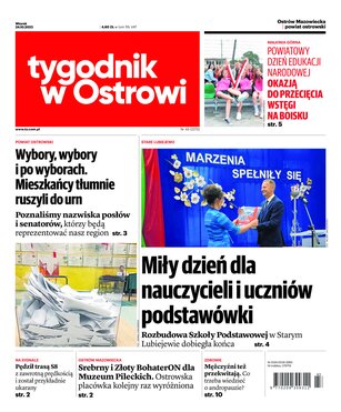 Tygodnik Ostrołęcki Tygodnik w Ostrowi 43/2023
