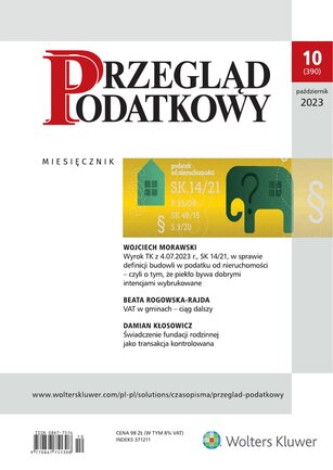 Przegląd Podatkowy 10/2023
