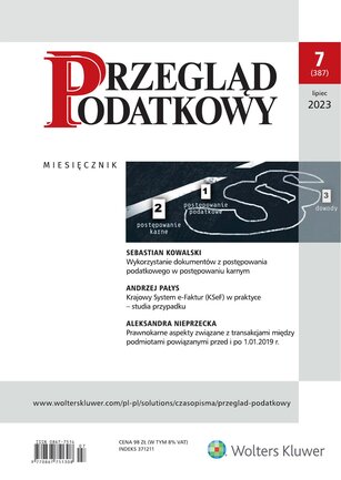 Przegląd Podatkowy 7/2023